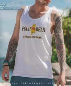 Pooh Bear Hundred Acre Wood Tank Top Racerback
