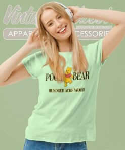 Pooh Bear Hundred Acre Wood Women TShirt