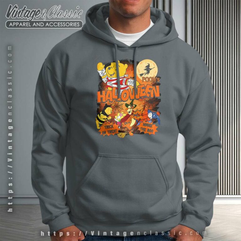 Pooh Halloween Trick Or Treat Shirt Hoodie Pooh Halloween Trick Or Treat Shirt Hoodie