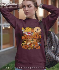 Pooh Halloween Trick Or Treat Shirt Sweatshirt
