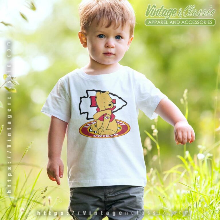 Pooh Tattoos Kansas City Chiefs Logo Kids T Shirt Pooh Tattoos Kansas City Chiefs Logo Kids T Shirt