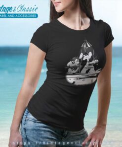 Pool Taz Bugs Bunny Sylvester Billiards Women TShirt