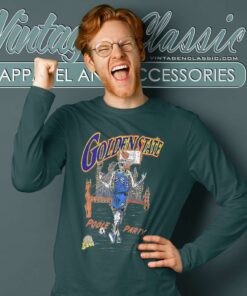 Poole Party Skullcap Shirt Golden State Warriors Long Sleeve Tee