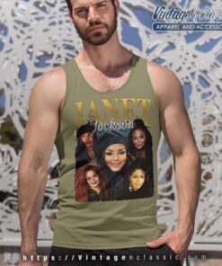 Pop Hiphop Rnb Rock Rapper Janet Jackson Tank Top Racerback