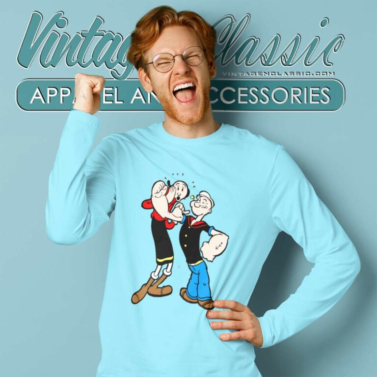 Popeye Muscle Long Sleeve Tee Popeye Muscle Long Sleeve Tee