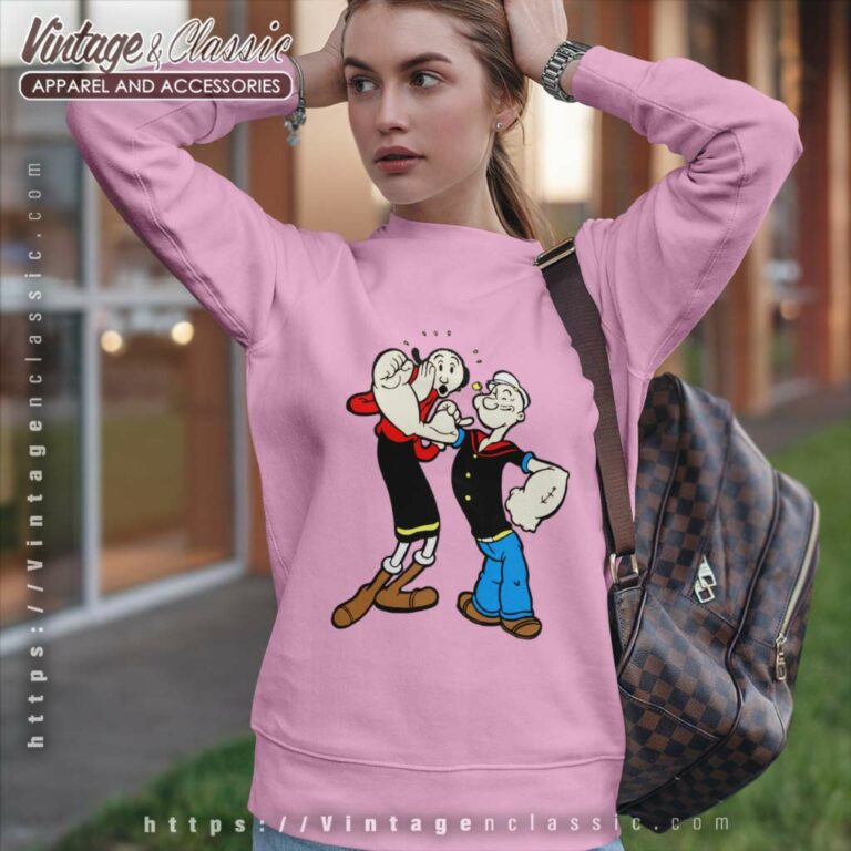 Popeye Muscle Sweatshirt Popeye Muscle Sweatshirt