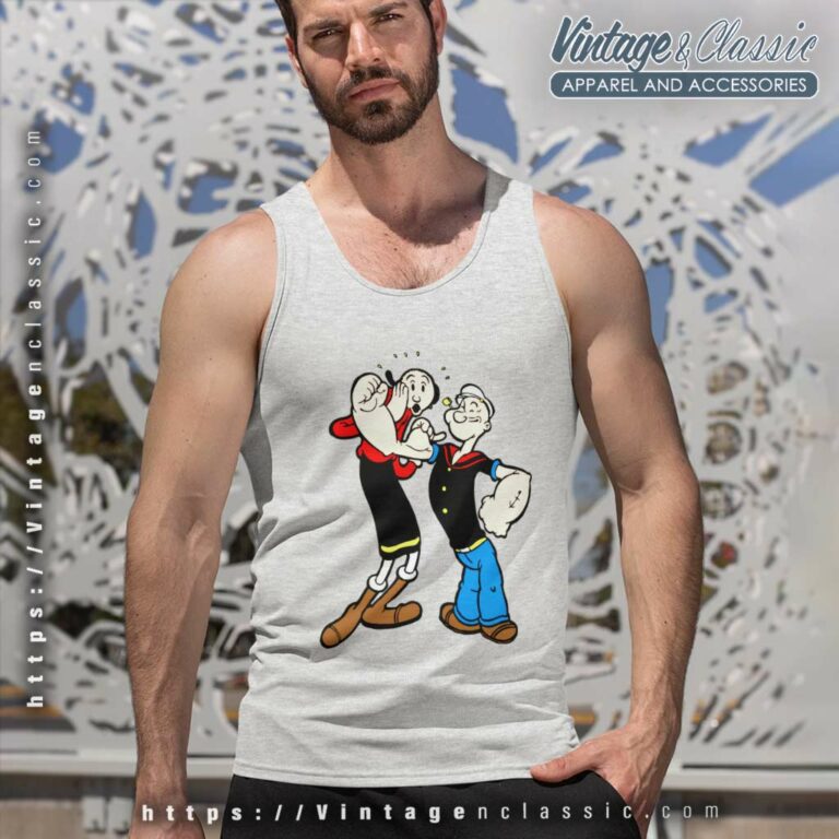 Popeye Muscle Tank Top Racerback Popeye Muscle Tank Top Racerback