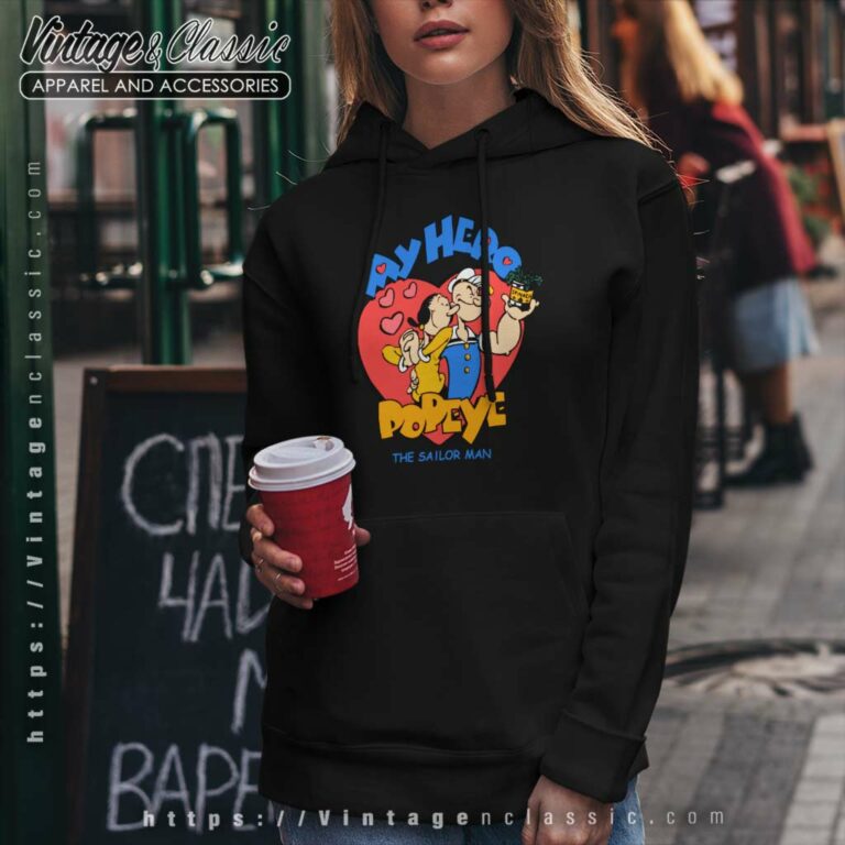 Popeye My Hero Hoodie Popeye My Hero Hoodie