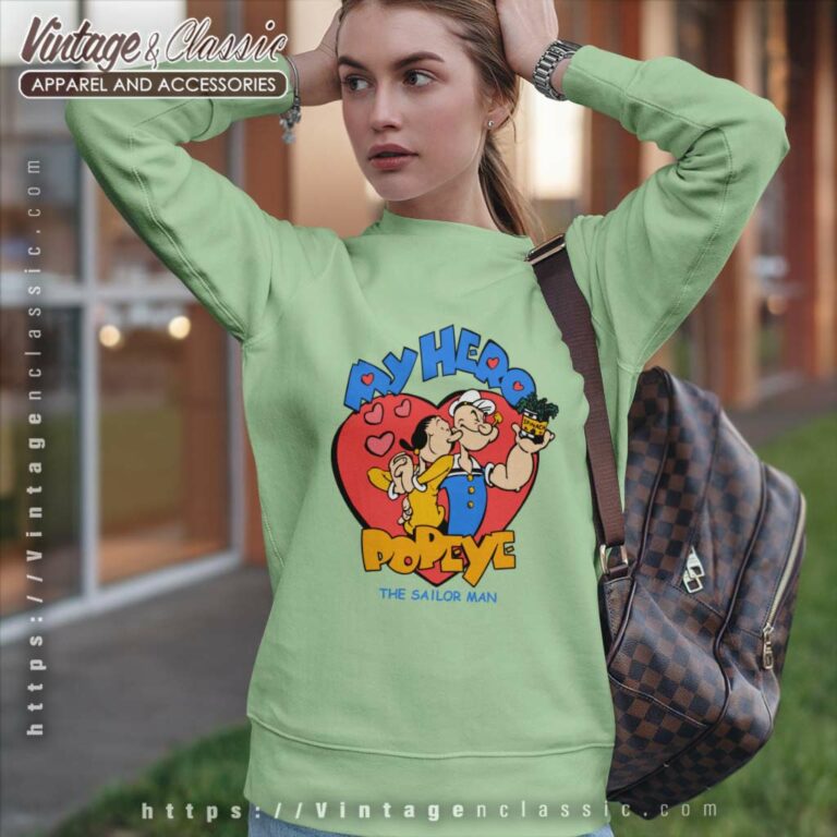 Popeye My Hero Sweatshirt Popeye My Hero Sweatshirt