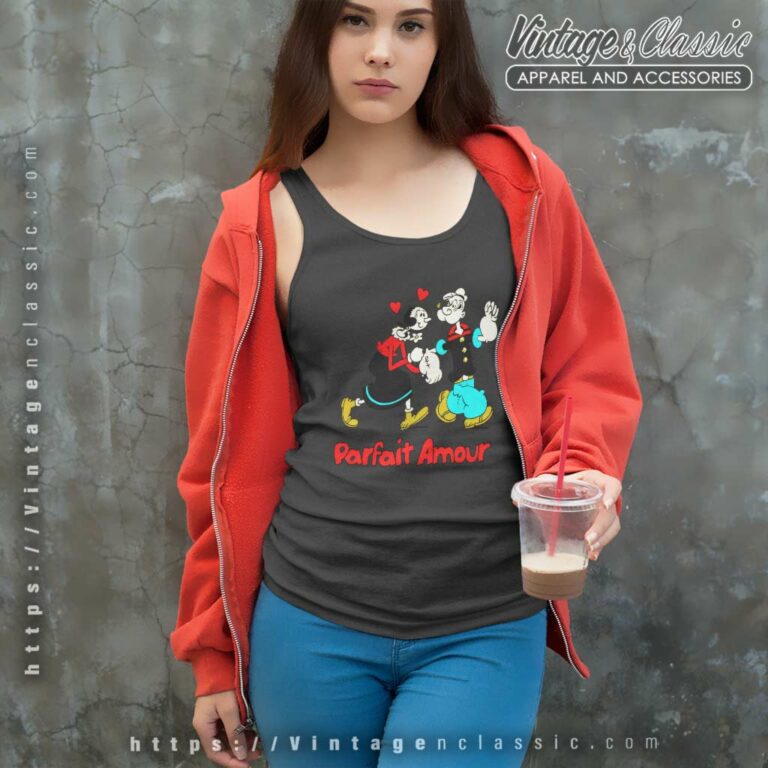 Popeye Parfait Amour Tank Top Racerback Popeye Parfait Amour Tank Top Racerback