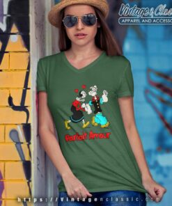 Popeye Parfait Amour V Neck TShirt