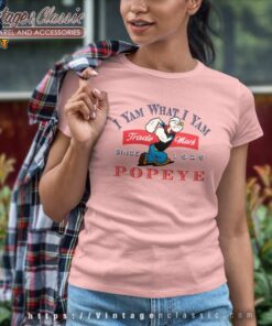 Popeye Shirt I Yam What I Yam Women TShirt