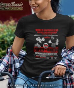 Popeye Vs Brutus In Boxing Championship Women TShirt