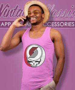 Portland Trail Blazers Grateful Dead Steal Your Face Shirt 5 Portland Trail Blazers Grateful Dead Steal Your Face Tank Top Racerback
