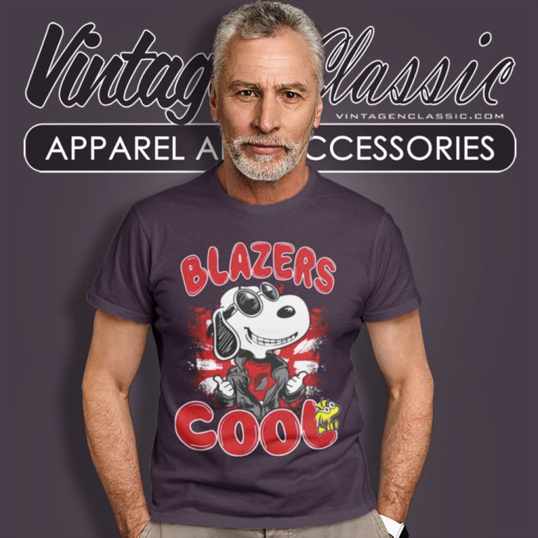 Portland Trail Blazers Nba Cool Snoopy T Shirt Portland Trail Blazers Nba Cool Snoopy T Shirt