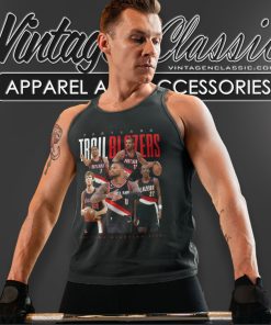 Portland Trail Blazers Shirt All Time Starting Five 2023 Tank Top Racerback