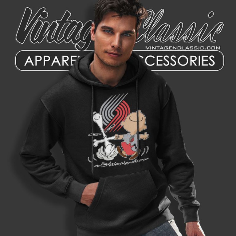 Portland Trail Blazers Shirt Charlie Brown Snoopy Hoodie Portland Trail Blazers Shirt Charlie Brown Snoopy Hoodie