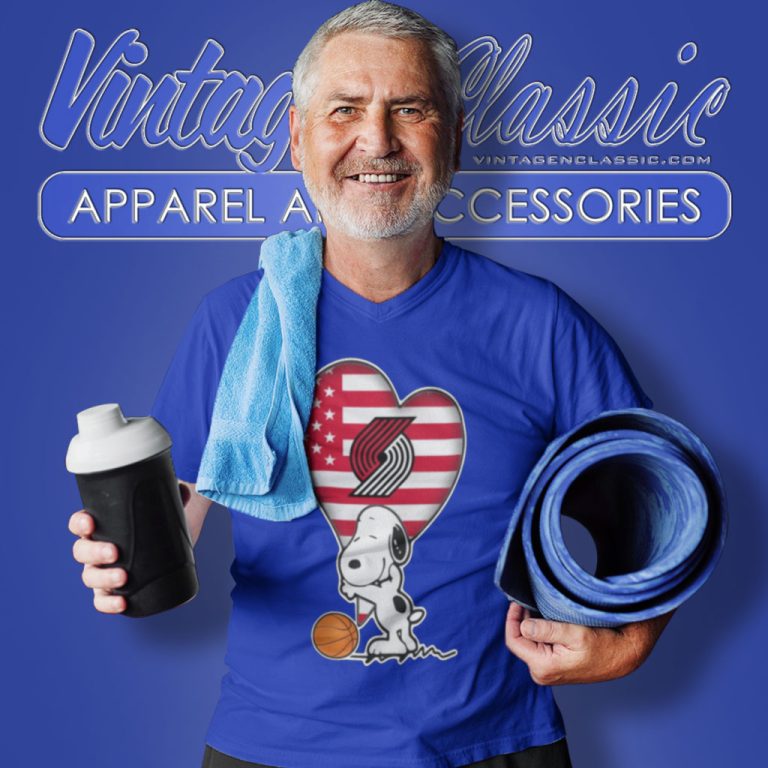 Portland Trail Blazers Shirt The Peanuts Movie Adorable Snoopy V Neck TShirt Portland Trail Blazers Shirt The Peanuts Movie Adorable Snoopy V Neck TShirt