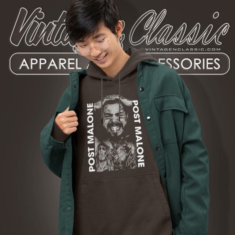 Post Malone Shirt Tattoos Smoking Signature 2024 Hoodie Post Malone Shirt Tattoos Smoking Signature 2024 Hoodie