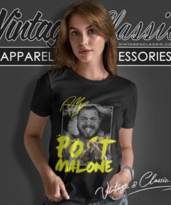 Post Malone Tattoo Smoking Women T Shirt