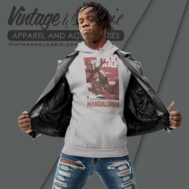 Poster The Mandalorian Star Wars Hoodie Poster The Mandalorian Star Wars Hoodie