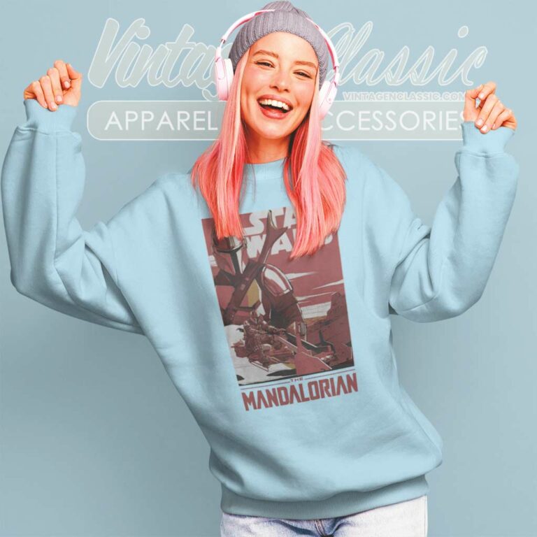 Poster The Mandalorian Star Wars Sweatshirt Poster The Mandalorian Star Wars Sweatshirt