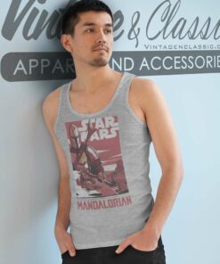 Poster The Mandalorian Star Wars Tank Top Racerback