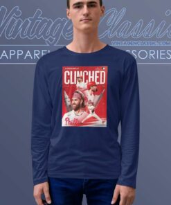 Postseason Clinched 2023 Take October Shirt Mlb Philadelphia Phillies 5 Postseason Clinched 2023 Take October Shirt Mlb Philadelphia Phillies Long Sleeve Tee