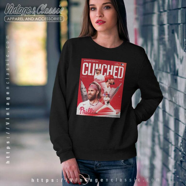 Postseason Clinched 2023 Take October Shirt Mlb Philadelphia Phillies Sweatshirt Postseason Clinched 2023 Take October Shirt Mlb Philadelphia Phillies Sweatshirt
