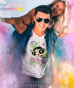 Powerpuff Girls Buttercup V Neck TShirt