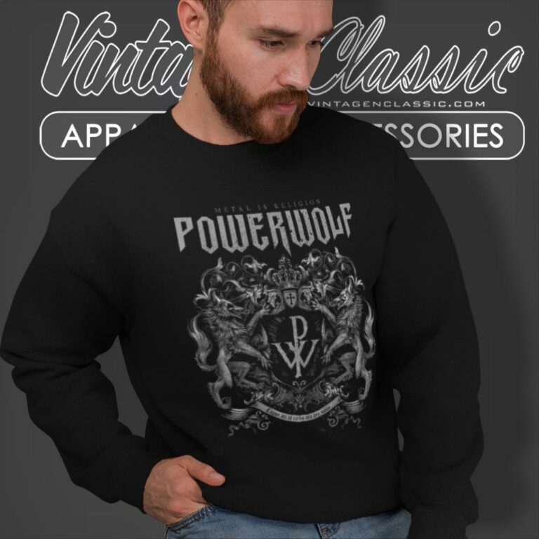 Powerwolf Crest Sweatshirt Powerwolf Crest Sweatshirt
