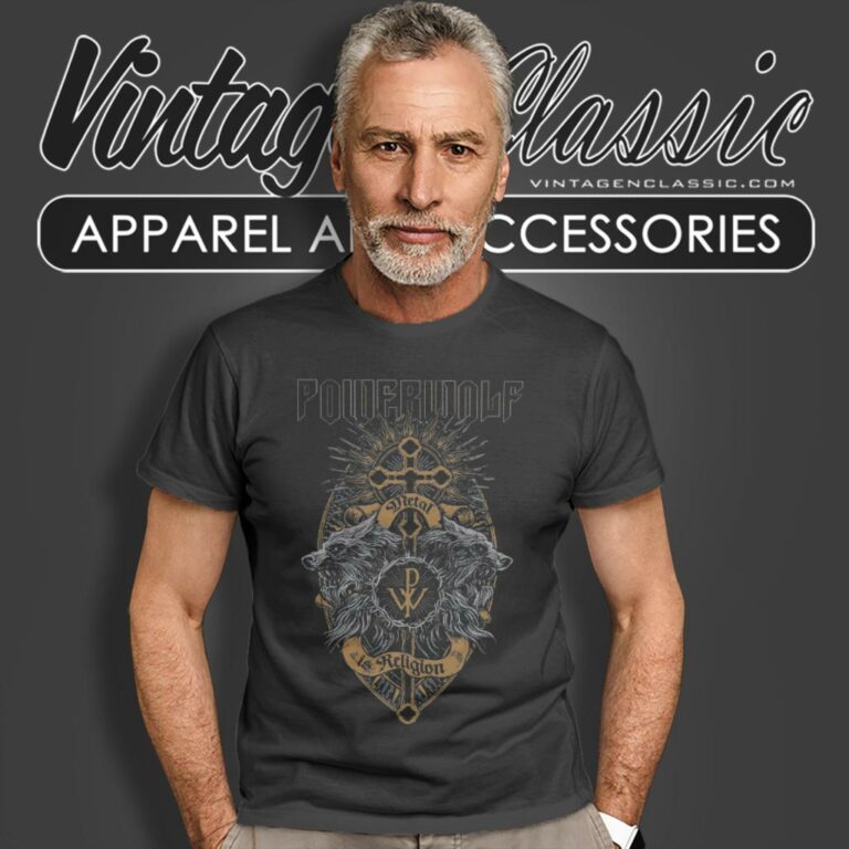 Powerwolf Crest Wolves T Shirt Powerwolf Crest Wolves T Shirt