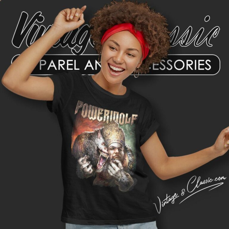 Powerwolf Glaubenskraft Women T Shirt Powerwolf Glaubenskraft Women T Shirt