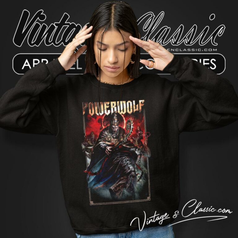 Powerwolf Shirt Blood Of The Saints Sweatshirt Powerwolf Shirt Blood Of The Saints Sweatshirt