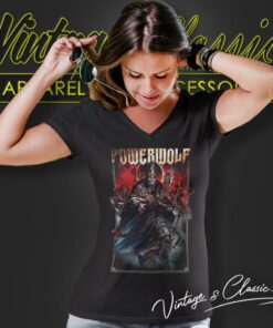 Powerwolf Shirt Blood Of The Saints V Neck TShirt