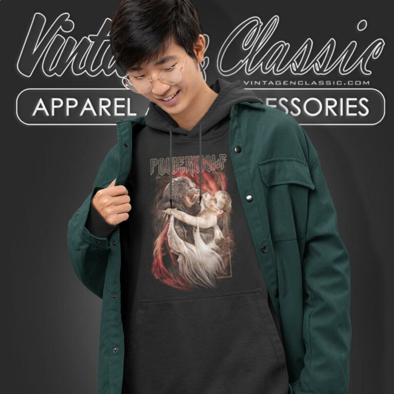 Powerwolf Shirt Dancing With The Dead Hoodie Powerwolf Shirt Dancing With The Dead Hoodie