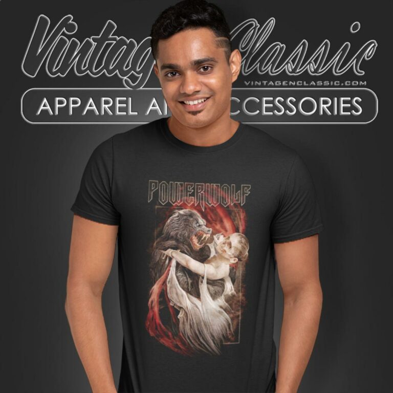 Powerwolf Shirt Dancing With The Dead T Shirt Powerwolf Shirt Dancing With The Dead T Shirt