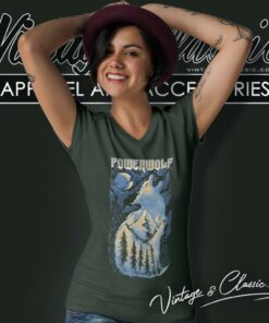 Powerwolf Shirt Demons Are A Girls Best Friend V Neck TShirt