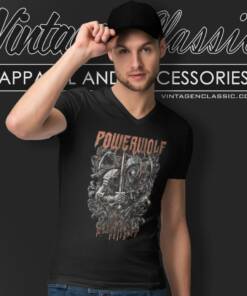 Powerwolf Shirt Kinghts And Wolves V Neck TShirt