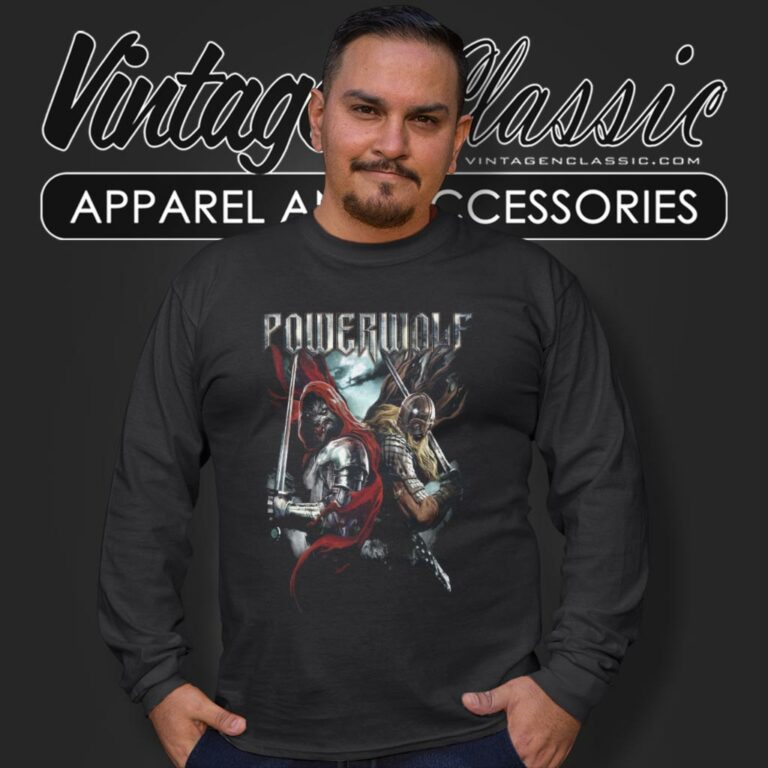 Powerwolf Shirt Nightside Of Siberia Long Sleeve Tee Powerwolf Shirt Nightside Of Siberia Long Sleeve Tee