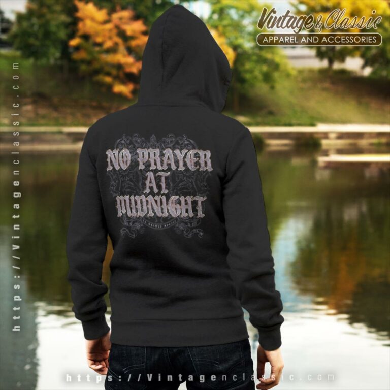 Powerwolf Shirt No Prayer At Midnight Backside Hoodie Powerwolf Shirt No Prayer At Midnight Backside Hoodie