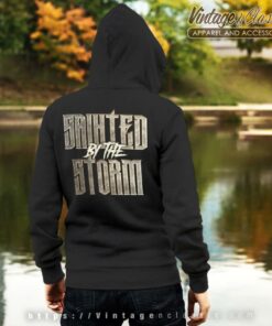 Powerwolf Shirt Sainted By The Storm Backside Hoodie