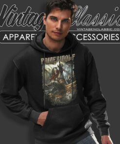 Powerwolf Shirt Sainted By The Storm Hoodie