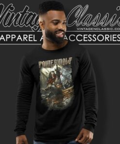Powerwolf Shirt Sainted By The Storm Long Sleeve Tee