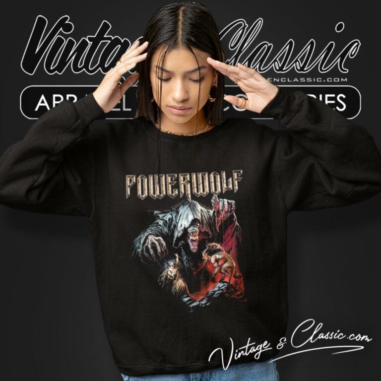 Powerwolf Shirt The Sacrament Of Sin Sweatshirt Powerwolf Shirt The Sacrament Of Sin Sweatshirt