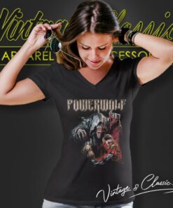 Powerwolf Shirt The Sacrament Of Sin V Neck TShirt