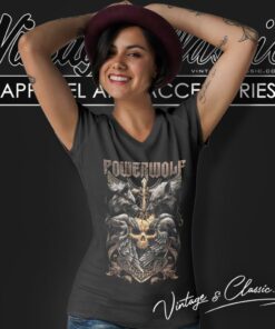 Powerwolf Shirt Wolves And Ravens V Neck TShirt