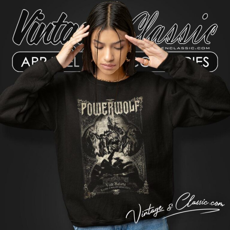 Powerwolf Vada Satana Sweatshirt Powerwolf Vada Satana Sweatshirt