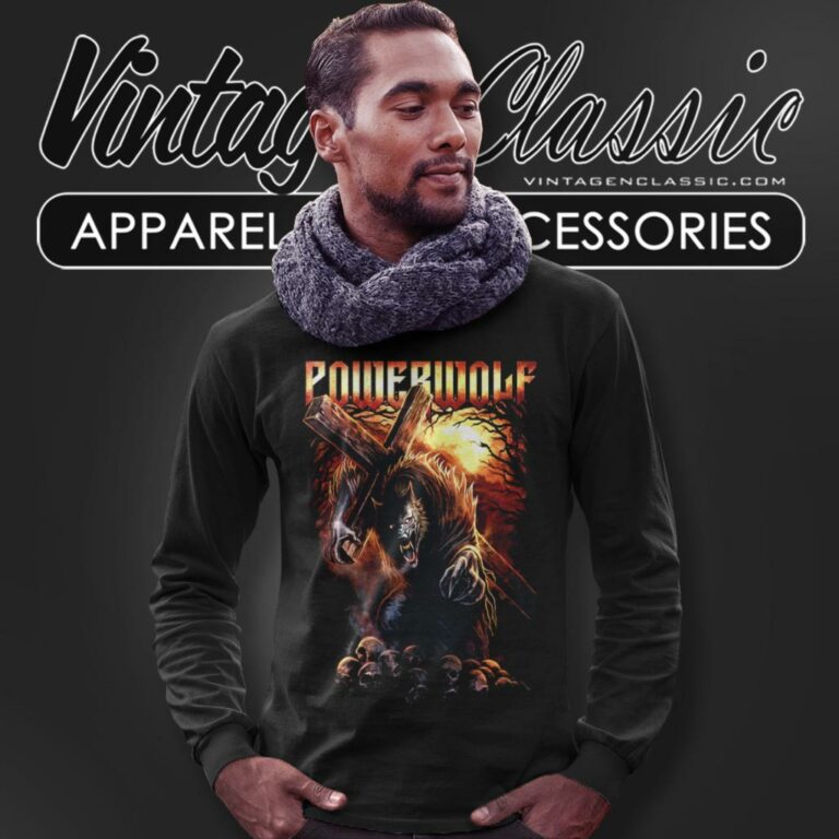 Powerwolf Via Dolorosa Long Sleeve Tee Powerwolf Via Dolorosa Long Sleeve Tee