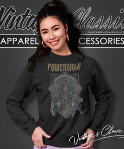 Powerwolf Wolf Cross Sweatshirt